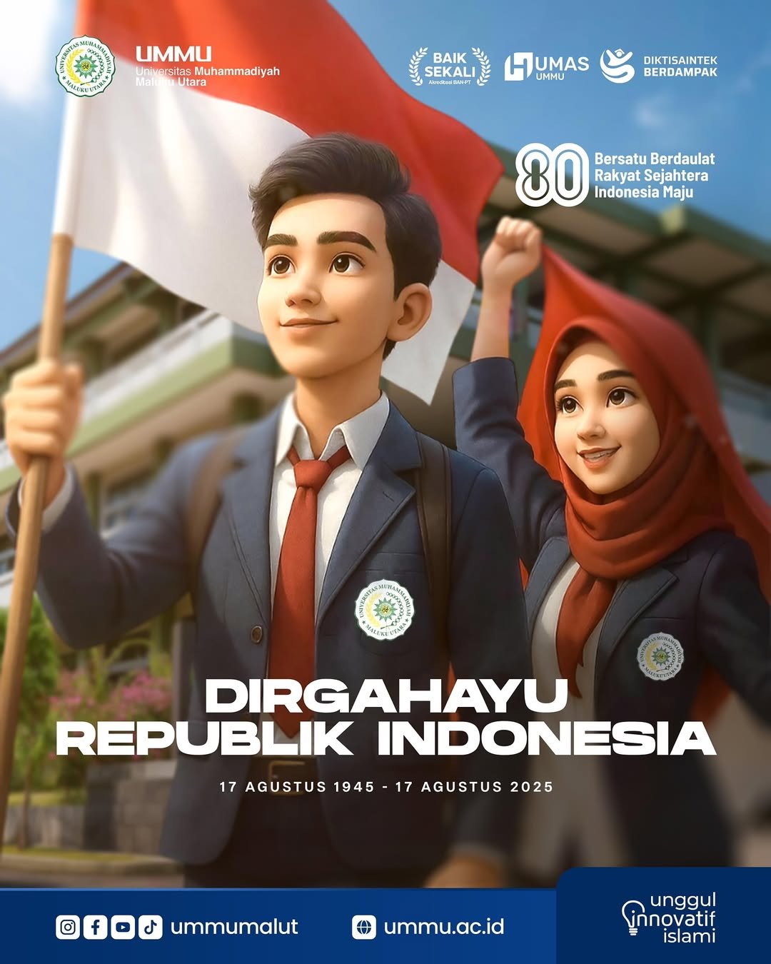Dirgahayu Republik Indonesia 80